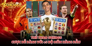 Thể Thao SOXO66 - Cược Dễ Dàng Với +5 Bộ Môn Hàng Đầu